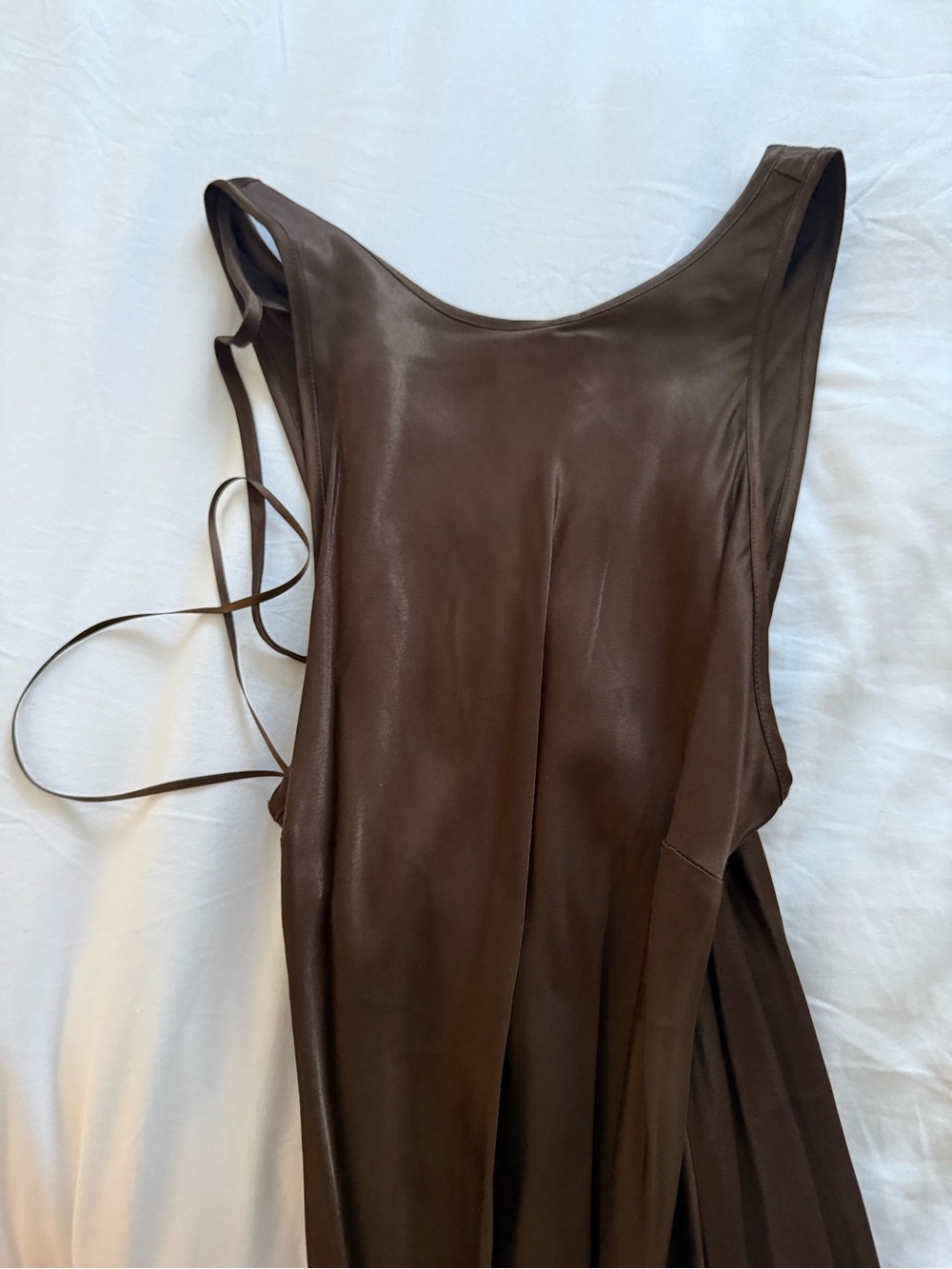 Rails Chocolate Brown Backless Slip Dress